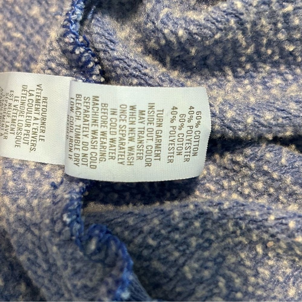 Aerie Womens Blue Oversized Fleece Hoodie Sweatshirt Size S/P Relaxed Fit - Picture 6 of 6